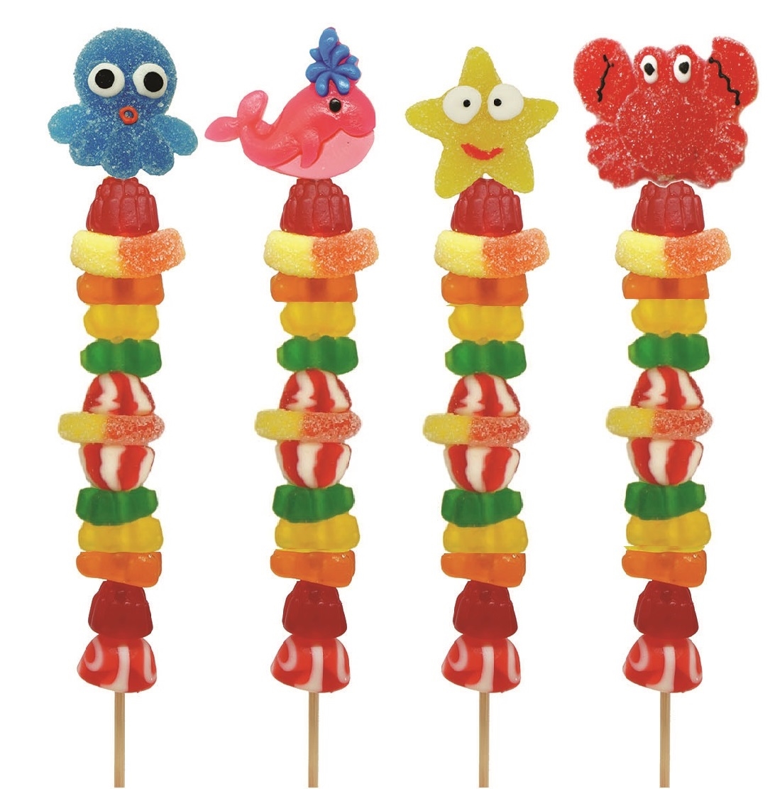 30 online Sea Creatures Candy Kabobs