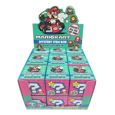 Nintendo Mario Kart Mystery Item Blind Box Candy Tin(18)