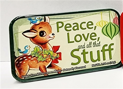 AM - PEACE, LOVE, STUFF MINTS - 24CT